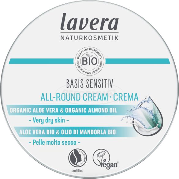 Lavera BASIS S mindentudó krém Vegán 150ml