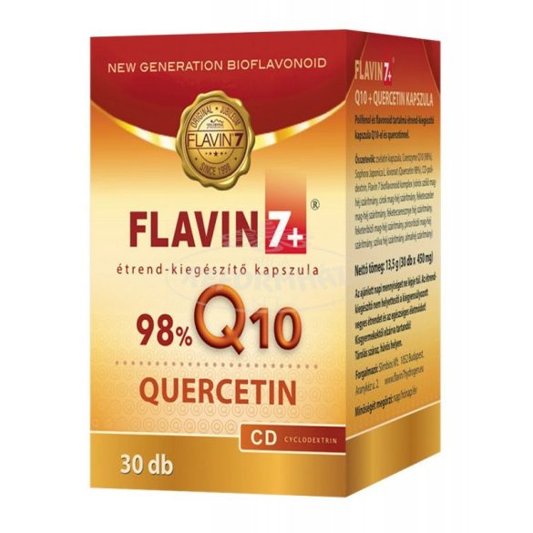 Flavin 7+ Q10 quercetin kapszula 30x