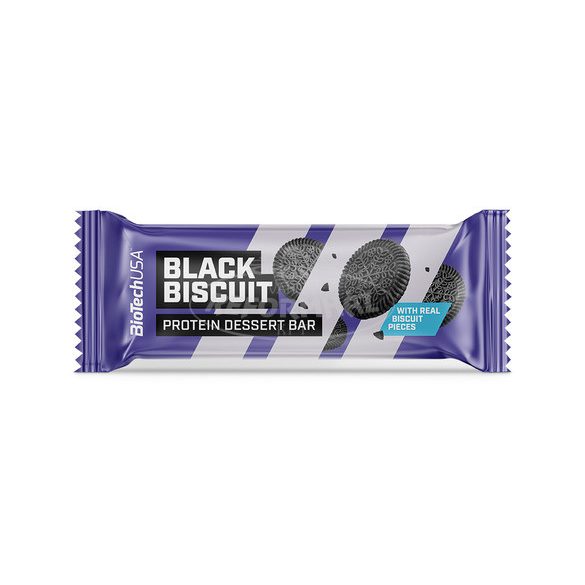 Biotech Usa Black Biscuit fehérjeszelet kekszdarabokkal 50g