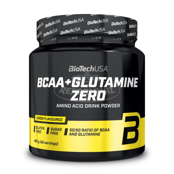 Biotech Usa BCAA+Glutamine zero citrom 480g
