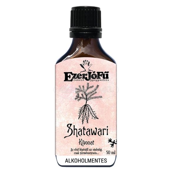 Ezerjófű Shatawari glicerines kivonat 50ml