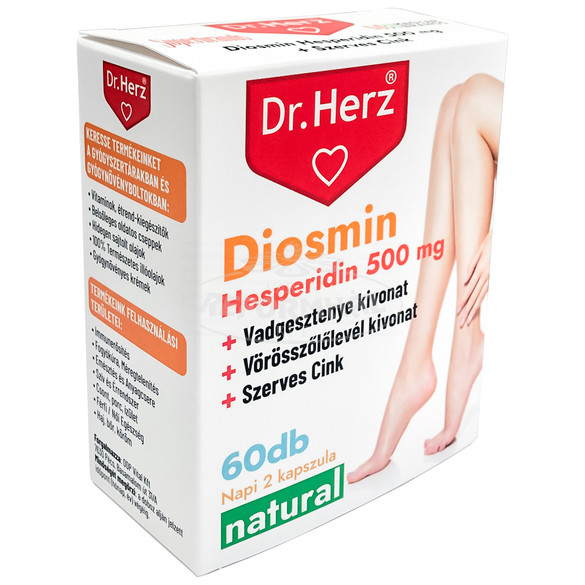 Dr Herz Diosmin hesperidin 500mg kapszula 60x