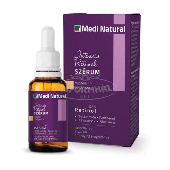 Medinatural Intenzív Retinol szérum minden bőrtípusra 30ml