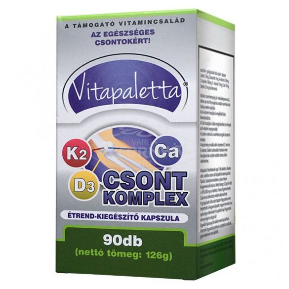 Vitapaletta Csont Komplex étrend-kiegészítő kapszula 90x