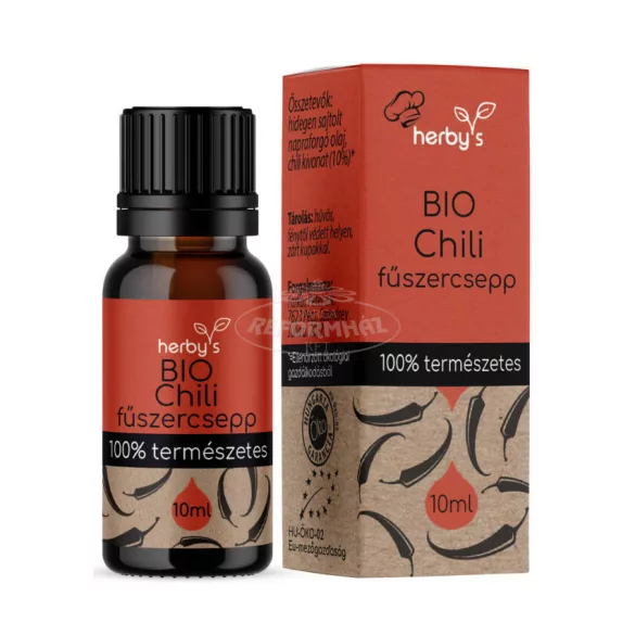 Herby's - BIO Chili fűszercsepp 10ml