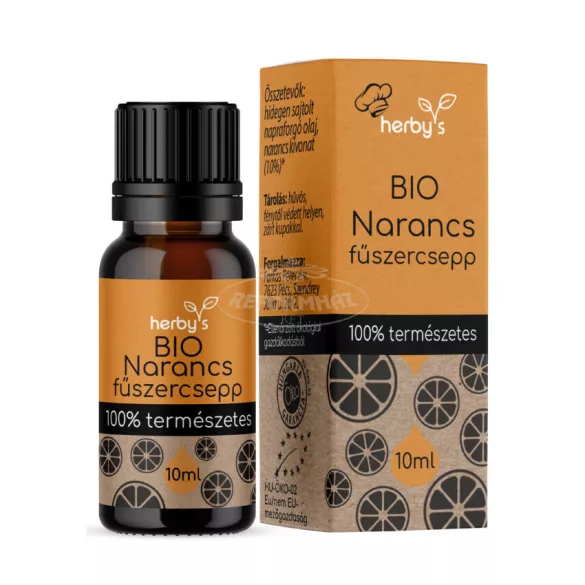 Herby's - BIO Narancs fűszercsepp 10ml
