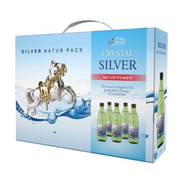 Crystal Silver Natur Pack 5x500ml 2500ml