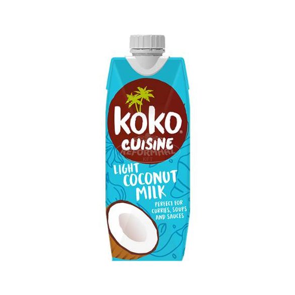 Koko kókusz főzőkrém light 330ml