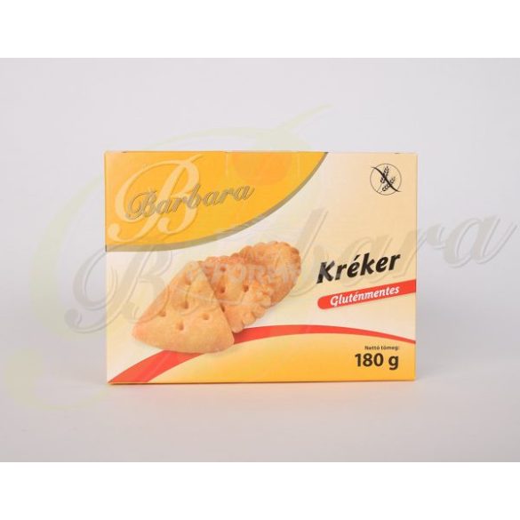 Barbara gluténmentes sós kréker 150g