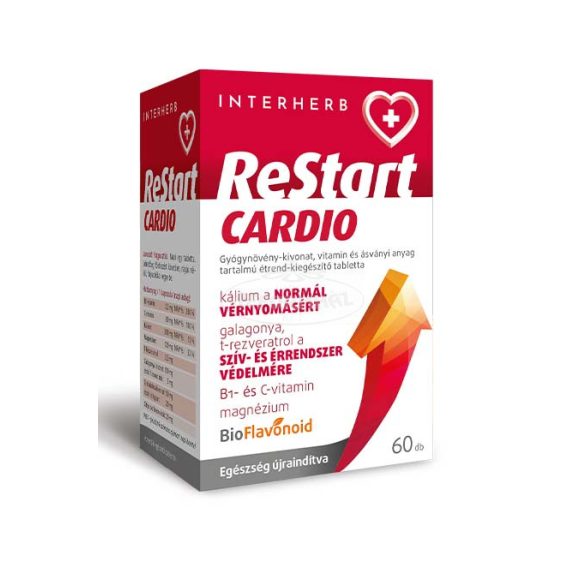 Interherb ReStart Cardio tabletta 60x