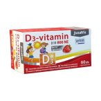 Jutavit D3-vitamin 800NE KID epres rágótabletta 60x