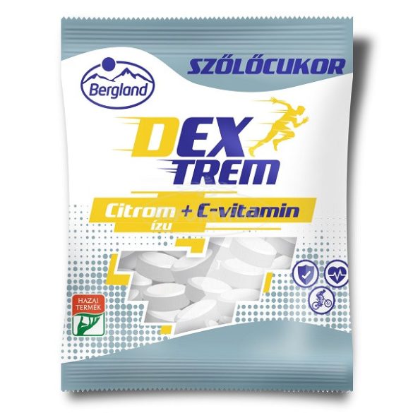 Bergland szőlőcukor citrom-C-vitamin 70g