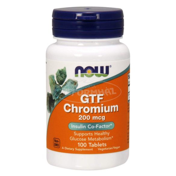 Now Gtf chromium 200mcg 100x