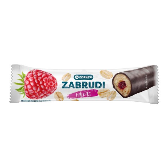 Cornexi zabrudi málnás töltelékkel, kakaós bevonattal 30g