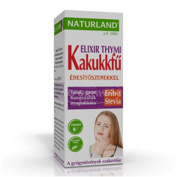 Naturland Kakukkfű szirup étrend -kiegészítő 150ml