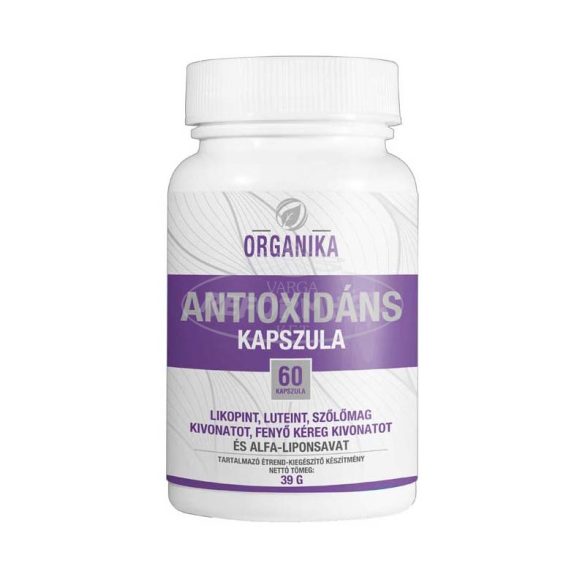 Organika Antioxidáns kapszula 60x