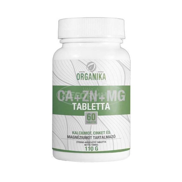 Organika Ca+Zn+Mg tabletta 60x