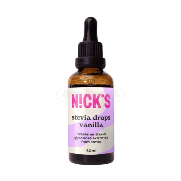 Nick's Stevia vaníliás cseppek 50ml