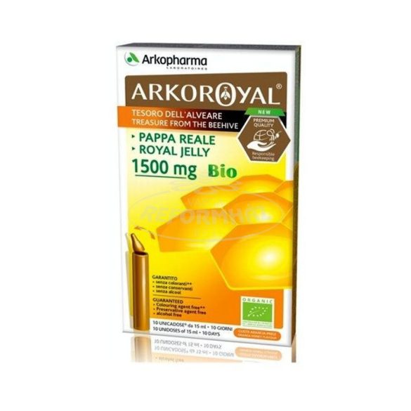 Arkopharma bio Méhpempő 1500mg 10x15ml ampulla 10x
