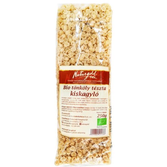 Naturgold bio tönköly kiskagyló tészta 250g