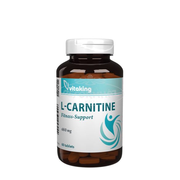 Vitaking L-Carnitine 680mg tabletta Fitness-Support 60x