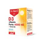 Dr Herz D3-vitamin 4000 NE+Szerves Cink 60x