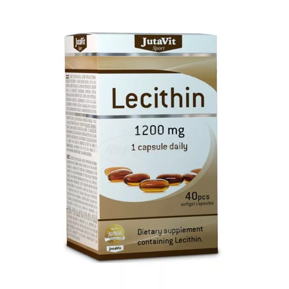 Jutavit Lecitin 1200mg lágyzselatin kapszula 40x
