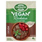 Cerbona vegán rizskása étcsokoládé-málna 45g