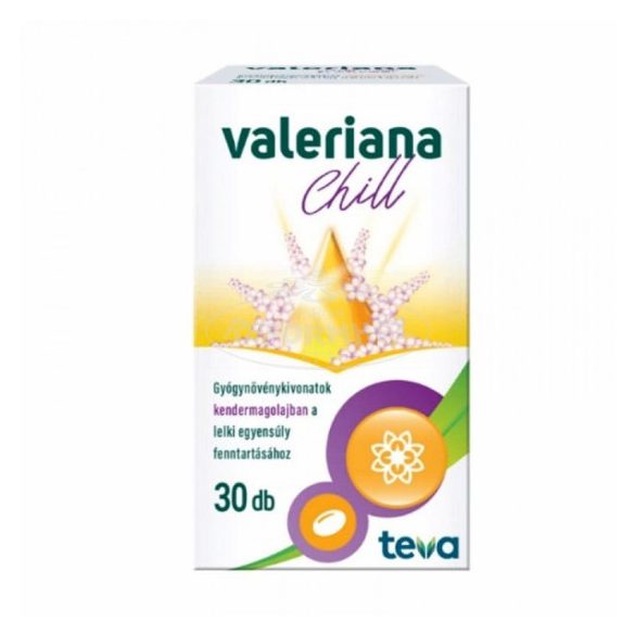 Valeriana Chill gyógynövénykiv lágyzselatin kendermagola 30x