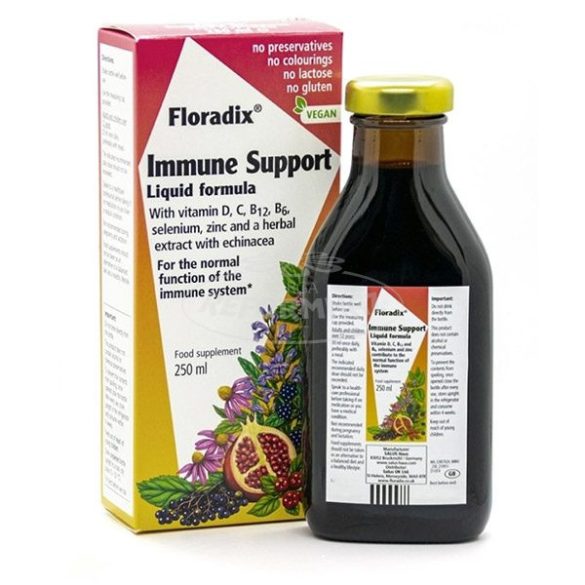 Floradix Immunerő gyógynövényes szirup 250ml