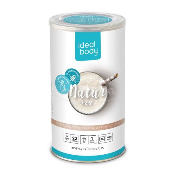 Idealbody fogyókúrás fehérje turmixpor natúr 525g