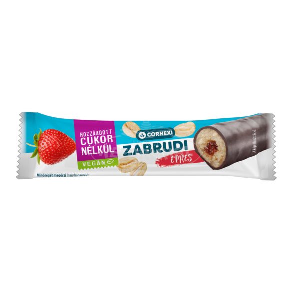 Cornexi vegán zabrudi epres töltelékkel édesítőszerrel 30g