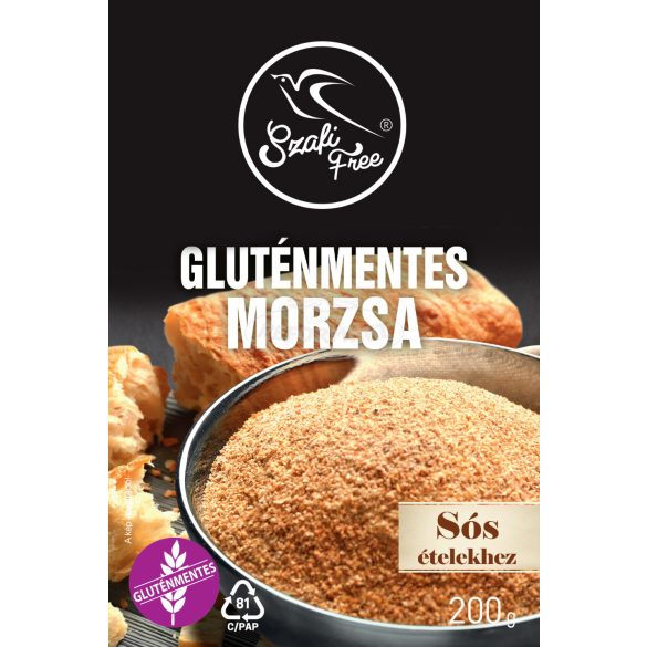 Szafi Free gluténmentes morzsa sós ételekhez 200g