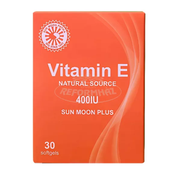 Big Star Sun Moon plus E vitamin natural source 400 IU 30x