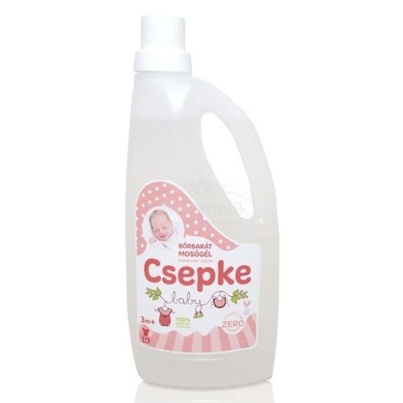 Csepke Baby mosógél babapúder illattal 1l