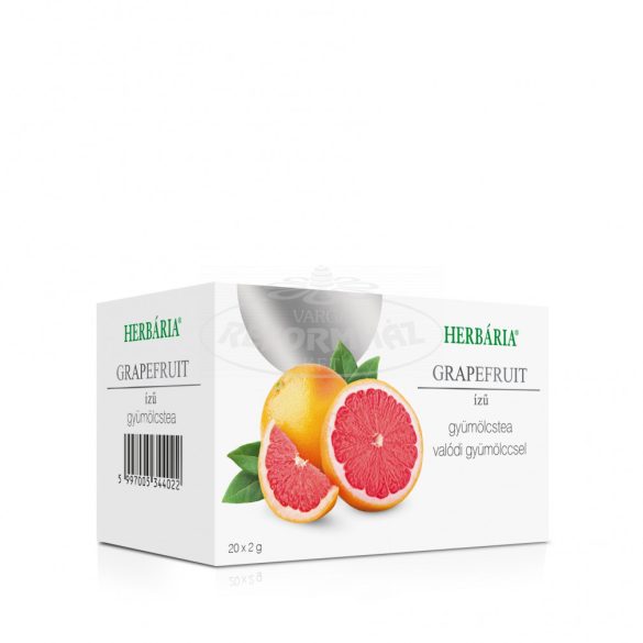 Herbária gyümölcstea filteres 20*2g Grapefruit 20x