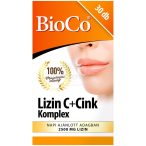 BioCo Lizin C+Cink komplex tabletta 30x