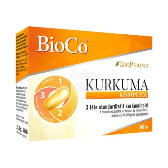 BioCo Kurkuma komplex kapszula 60x