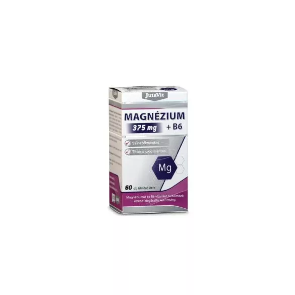 Jutavit Magnézium 375mg+B6 60x