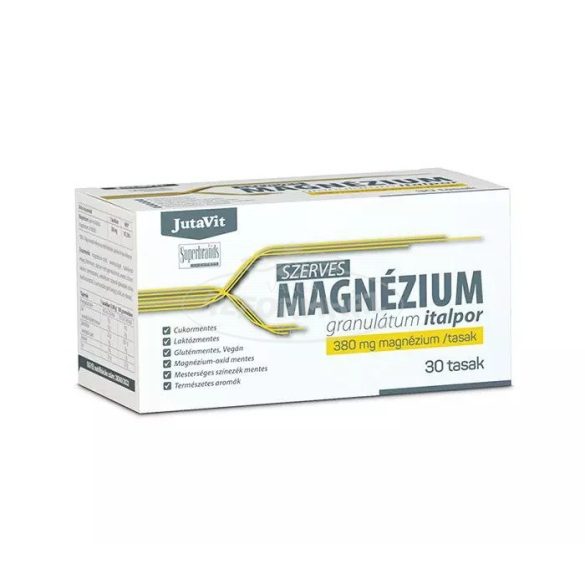 Jutavit szerves Magnézium granulátum 380mg/tasak 30db