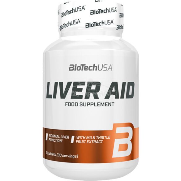 Biotech Usa Liver Aid máriatövis tartalmú tabletta 60x