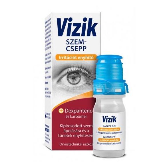 Vizik szemcsepp irritációt csökkentő 10ml