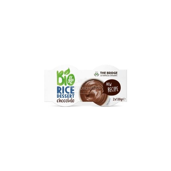 The Bridge bio Rizs desszert csokoládés 2x130 260g