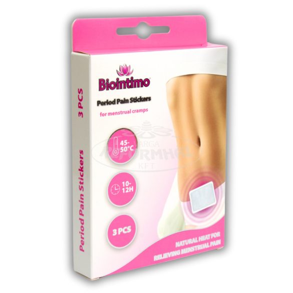Biointimo Menstruációs fájdalomcsillapító tapasz 3db
