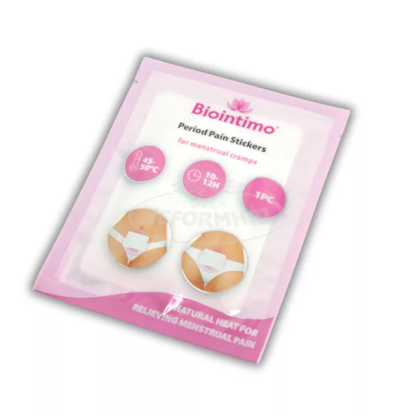 Biointimo Menstruációs fájdalomcsillapító tapasz 3db