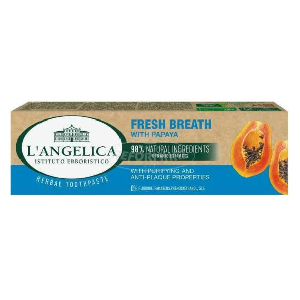 L'angelica herbal fogkrém papaya friss lehelet 75ml