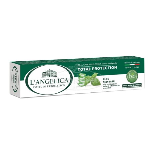 L'angelica herbal fogkrém aloe vera fogíny védelem 75ml
