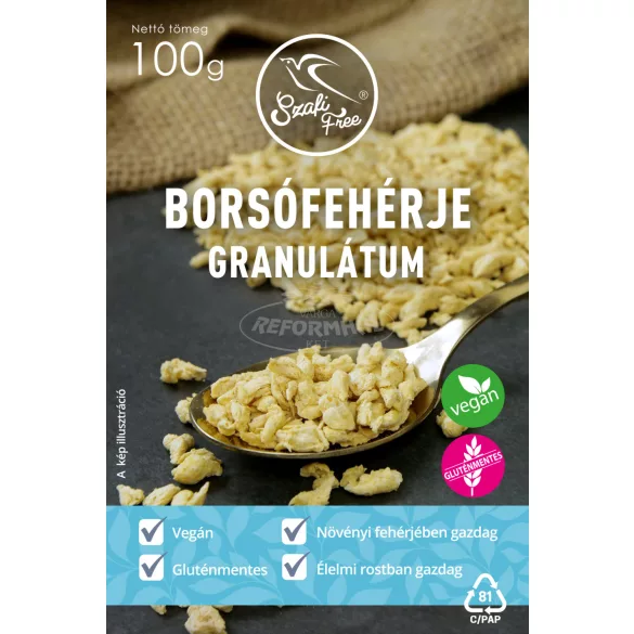 Szafi Free Borsófehérje granulátum 100g