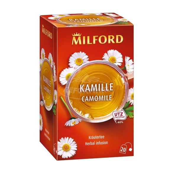 Milford gyógynövénytea kamilla 40x1,5g 40x