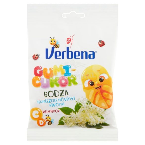 Verbena gumicukor bodza cd vitaminok 90g